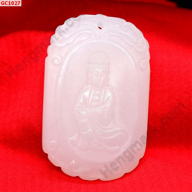 GC1027 จี้หยกขาวรูปเจ้าแม่กวนอิม ราคา 299 บาท http://hengmark.com/view_product/GC1027.htm