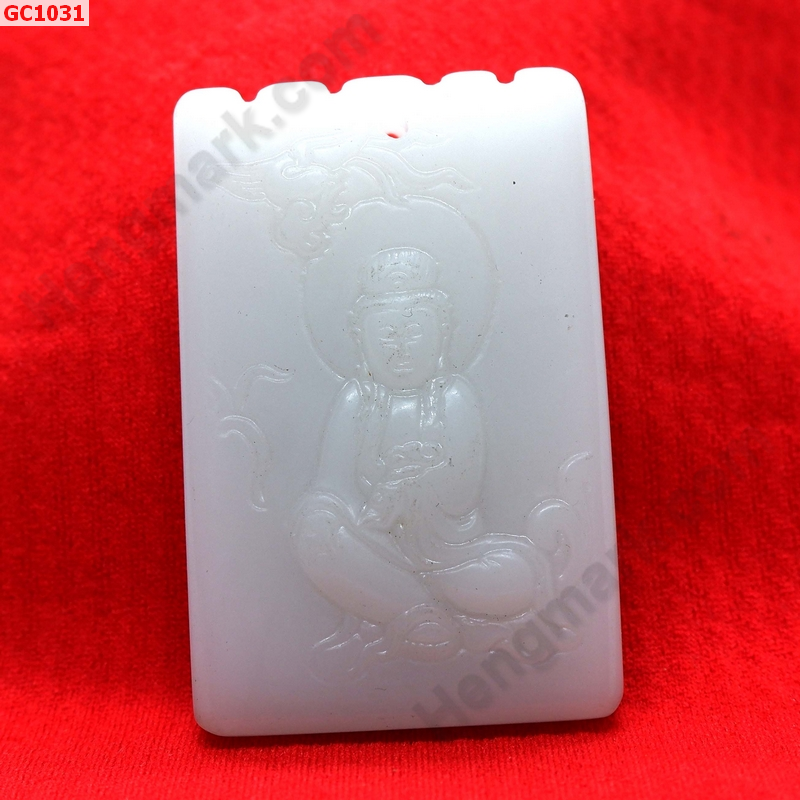 GC1031 จี้หยกขาวรูปเจ้าแม่กวนอิม ราคา 299 บาท http://hengmark.com/view_product/GC1031.htm