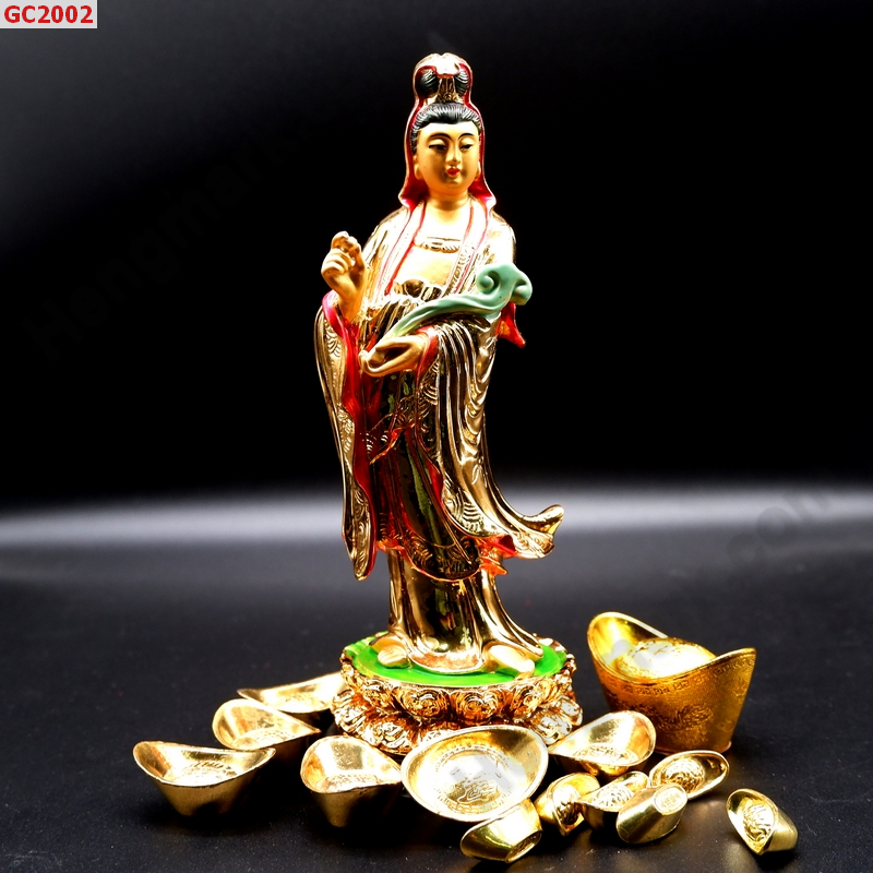 GC2002 เจ้าแม่กวนอิม เรซิ่นเคลือบทอง ราคา 999 บาท http://hengmark.com/view_product/GC2002.htm