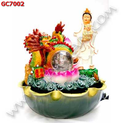 GC7002 เจ้าแม่กวนอิมอุ้มเด็ก น้ำพุ ราคา 1699 บาท http://hengmark.com/view_product/GC7002.htm