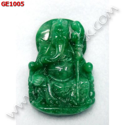 GE1005 เทพกวนอู หยกเขียว  ราคา 499 บาท http://hengmark.com/view_product/GE1005.htm