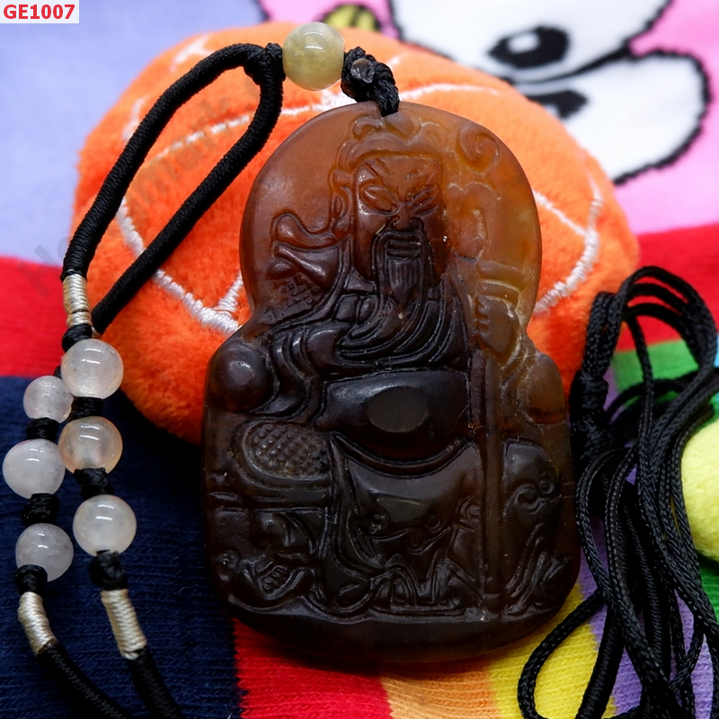 GE1007  เทพกวนอูหิน พร้อมสร้อย ราคา 199 บาท http://hengmark.com/view_product/GE1007.htm