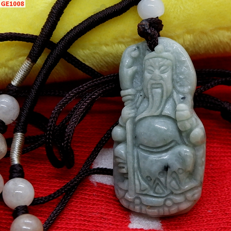 GE1008  เทพกวนอูหยกเขียว พร้อมสร้อย ราคา 199 บาท http://hengmark.com/view_product/GE1008.htm