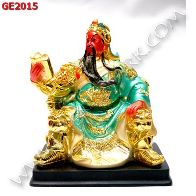 GE2015 เทพกวนอู นั่งอ่านหนังสือ  ราคา 1499 บาท http://hengmark.com/view_product/GE2015.htm