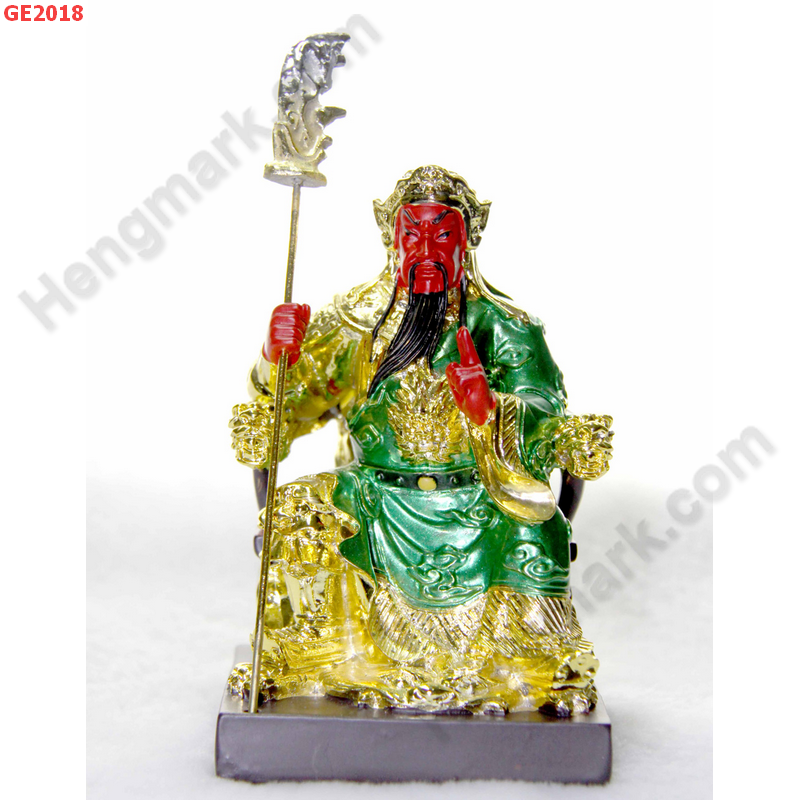 GE2018 เทพเจ้ากวนอู เรซิ่นชุบทอง ราคา 399 บาท http://hengmark.com/view_product/GE2018.htm