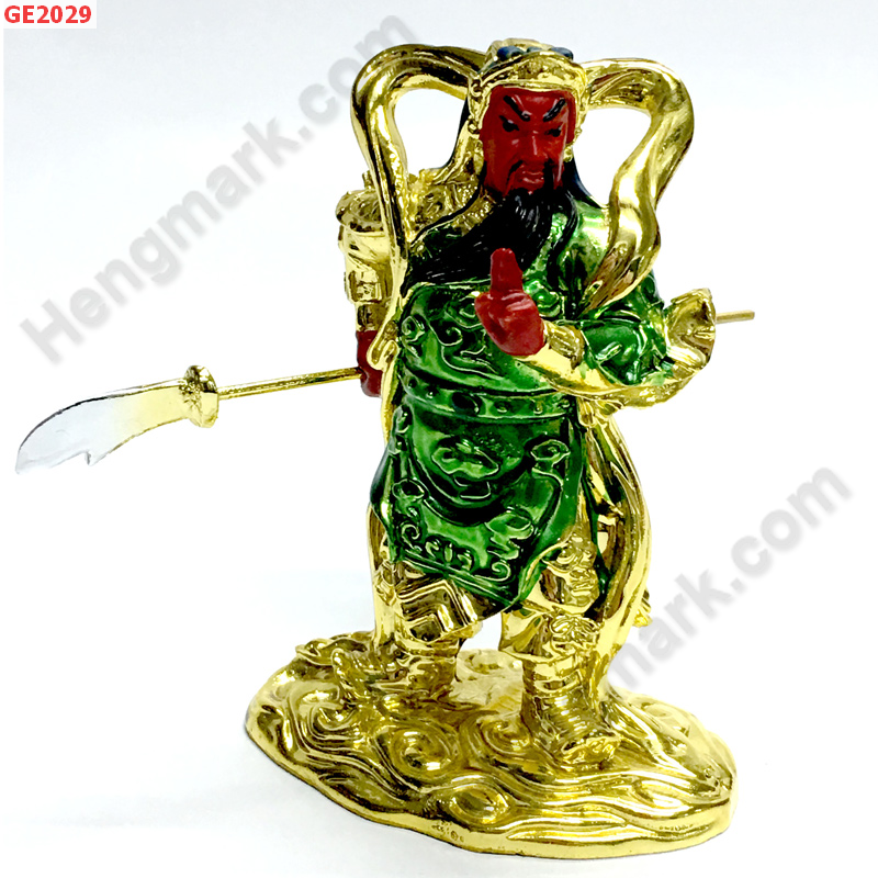 GE2029   เทพกวนอู ยืนถือทวน ราคา 399 บาท http://hengmark.com/view_product/GE2029.htm