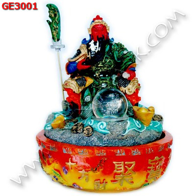 GE3001 เทพกวนอู นั่งจับหนวด  ราคา 1299 บาท http://hengmark.com/view_product/GE3001.htm