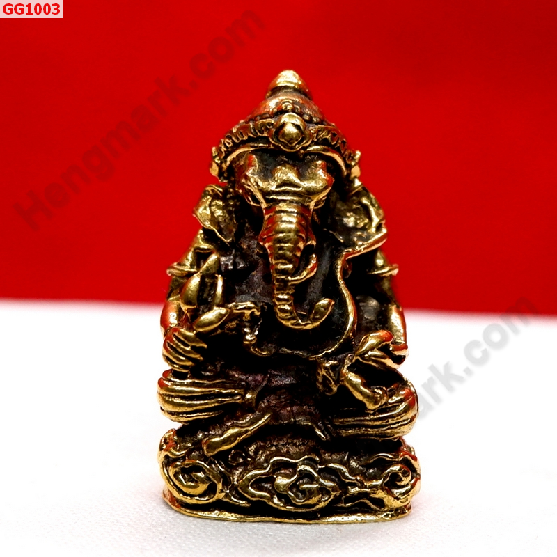 GG1003 พระพิฆเนศทองเหลือง  ราคา 199 บาท http://hengmark.com/view_product/GG1003.htm