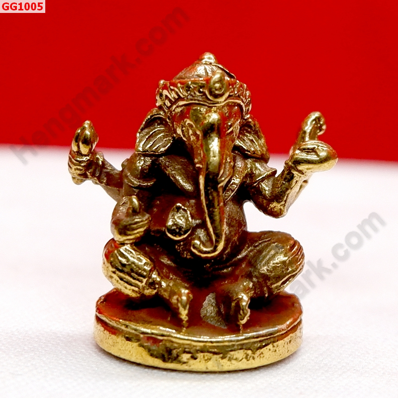 GG1005 พระพิฆเนศทองเหลือง ราคา 199 บาท http://hengmark.com/view_product/GG1005.htm