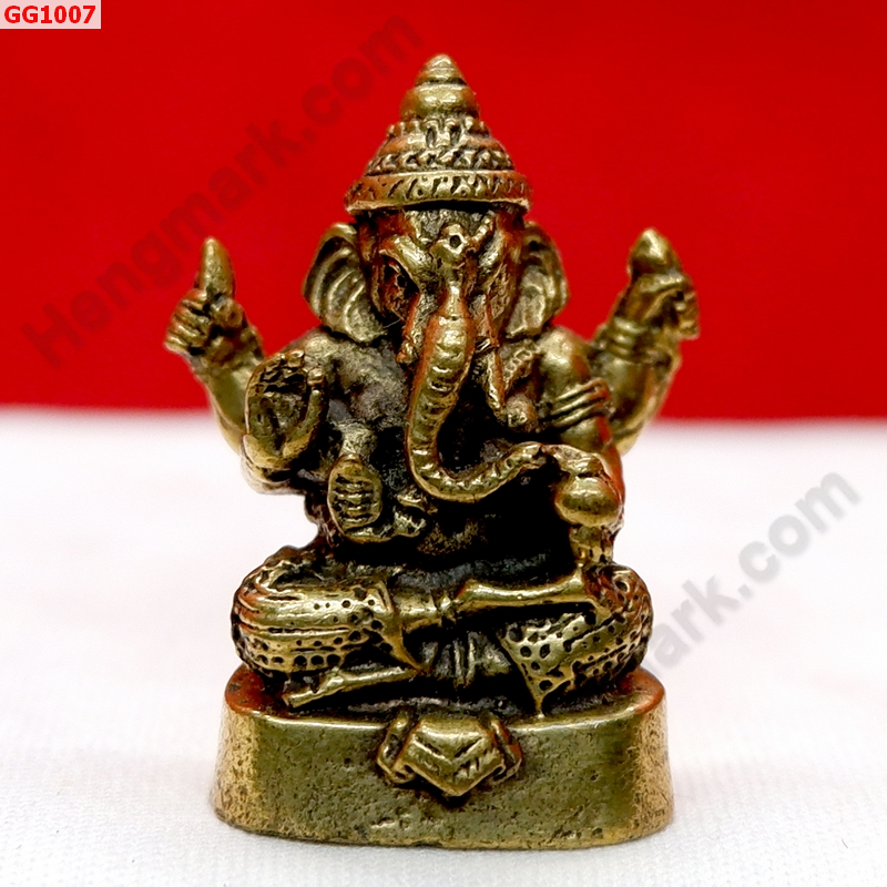 GG1007 พระพิฆเนศทองเหลือง ราคา 199 บาท http://hengmark.com/view_product/GG1007.htm