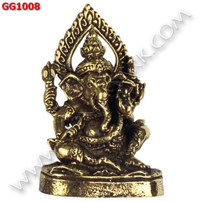 GG1008 พระพิฆเนศทองเหลือง ราคา 199 บาท http://hengmark.com/view_product/GG1008.htm
