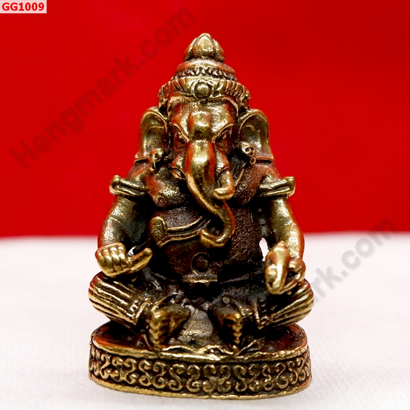 GG1009 พระพิฆเนศทองเหลือง ราคา 199 บาท http://hengmark.com/view_product/GG1009.htm
