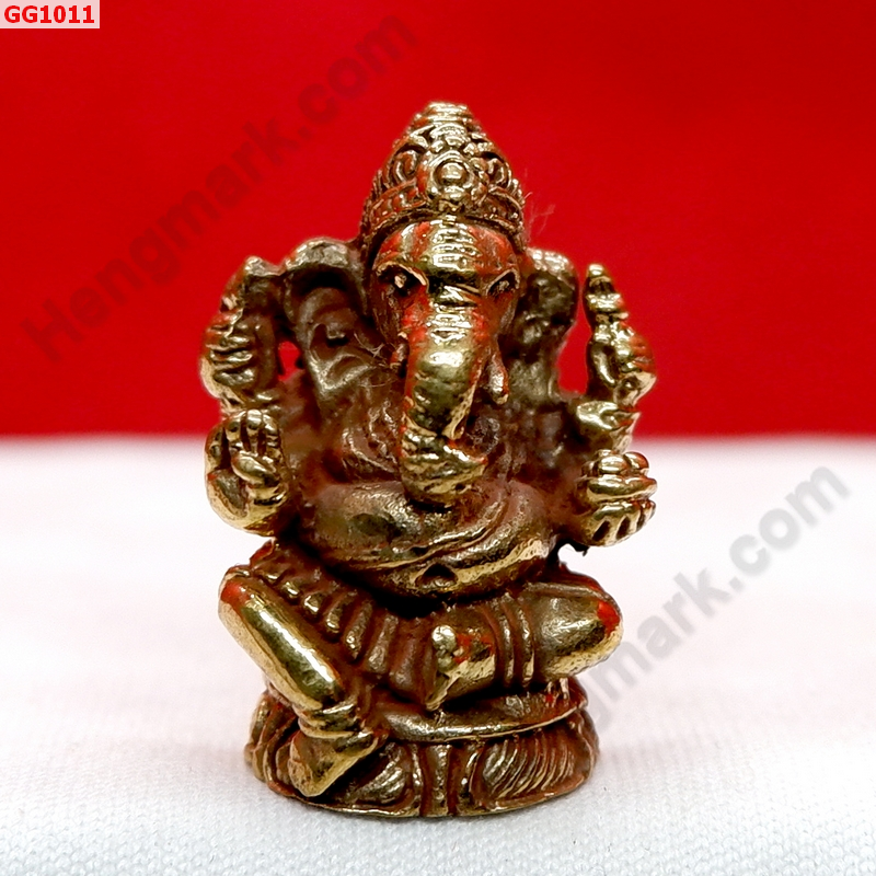 GG1011 พระพิฆเนศทองเหลือง ราคา 199 บาท http://hengmark.com/view_product/GG1011.htm