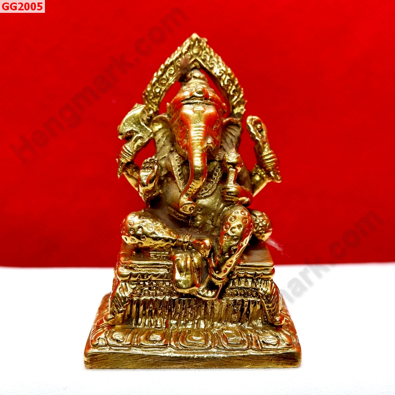 GG2005 พระพิฆเนศทองเหลือง ราคา 499 บาท http://hengmark.com/view_product/GG2005.htm