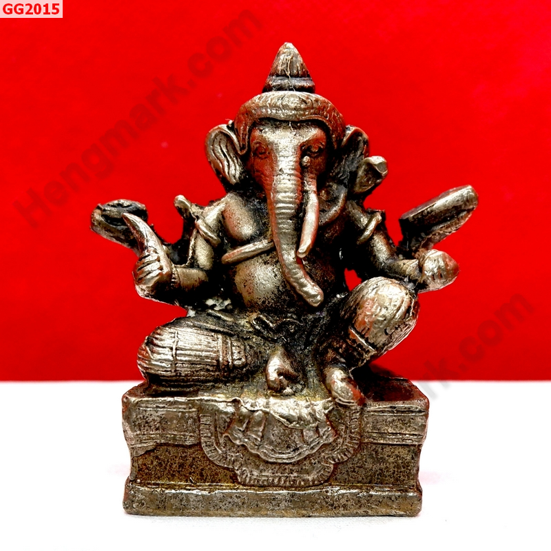 GG2015 พระพิฆเนศทองเหลืองขัดเงิน ราคา 499 บาท http://hengmark.com/view_product/GG2015.htm