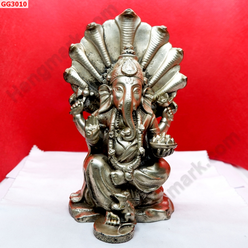 GG3010 พระพิฆเนศทองเหลืองขัดเงิน ราคา 1900 บาท http://hengmark.com/view_product/GG3010.htm