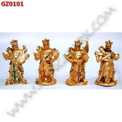 GZ0101 เทพ 4 ทิศ เรซิ่นชุบทอง18เค ราคา 499 บาท http://hengmark.com/view_product/GZ0101.htm