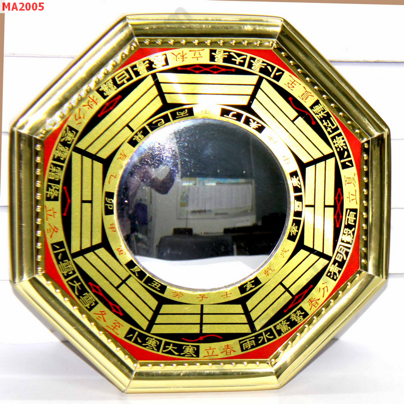 MA2005 กระจกนูน ยันต์ 8 ทิศ กรอบทอง ราคา 329 บาท http://hengmark.com/view_product/MA2005.htm