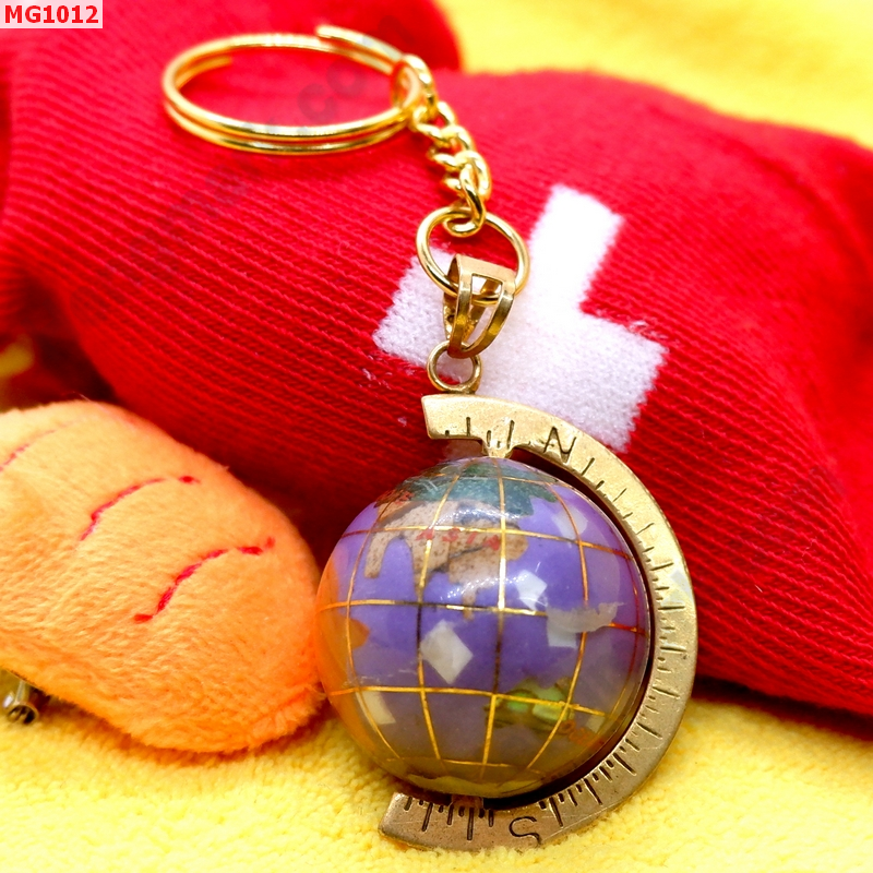 MG1012 พวงกุญแจลูกโลกคริสตัลสีม่วง ราคา 229 บาท http://hengmark.com/view_product/MG1012.htm