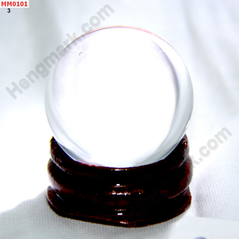 MM0101 ลูกแก้วใส (30mm) ราคา 75 บาท http://hengmark.com/view_product/MM0101.htm