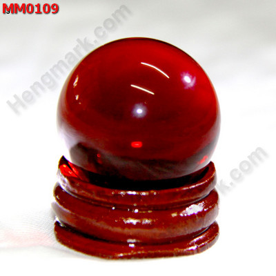 MM0109 ลูกแก้วใสสีแดง (30mm)(W) ราคา 125 บาท http://hengmark.com/view_product/MM0109.htm