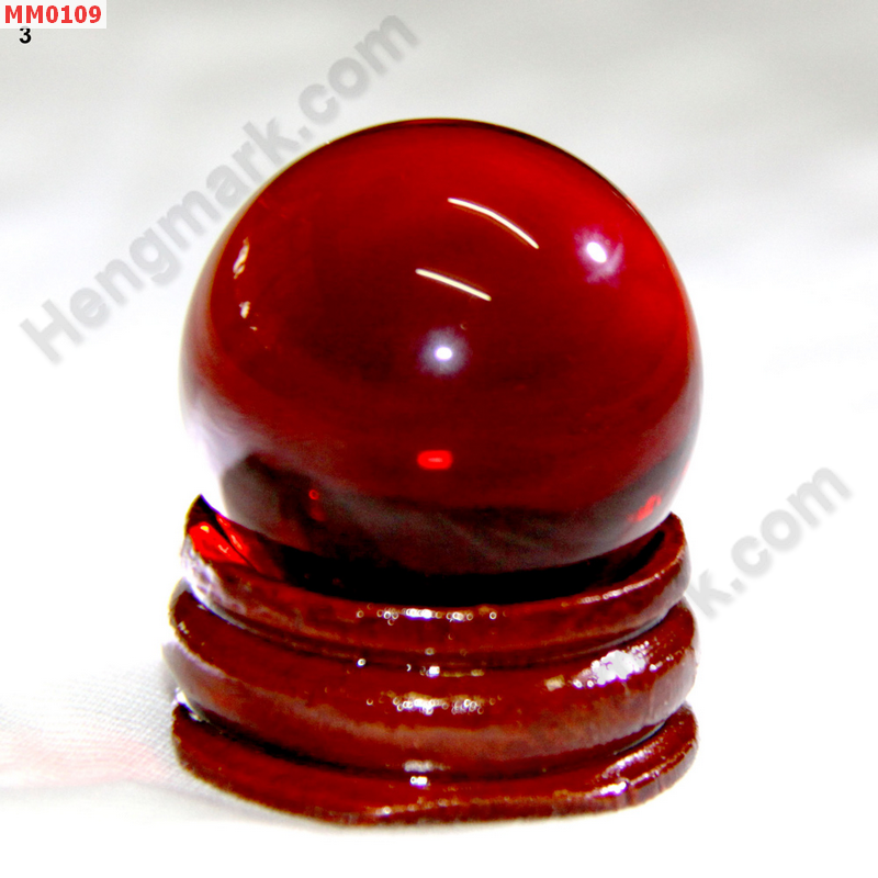 MM0109 ลูกแก้วใสสีแดง (30mm)(W) ราคา 125 บาท http://hengmark.com/view_product/MM0109.htm