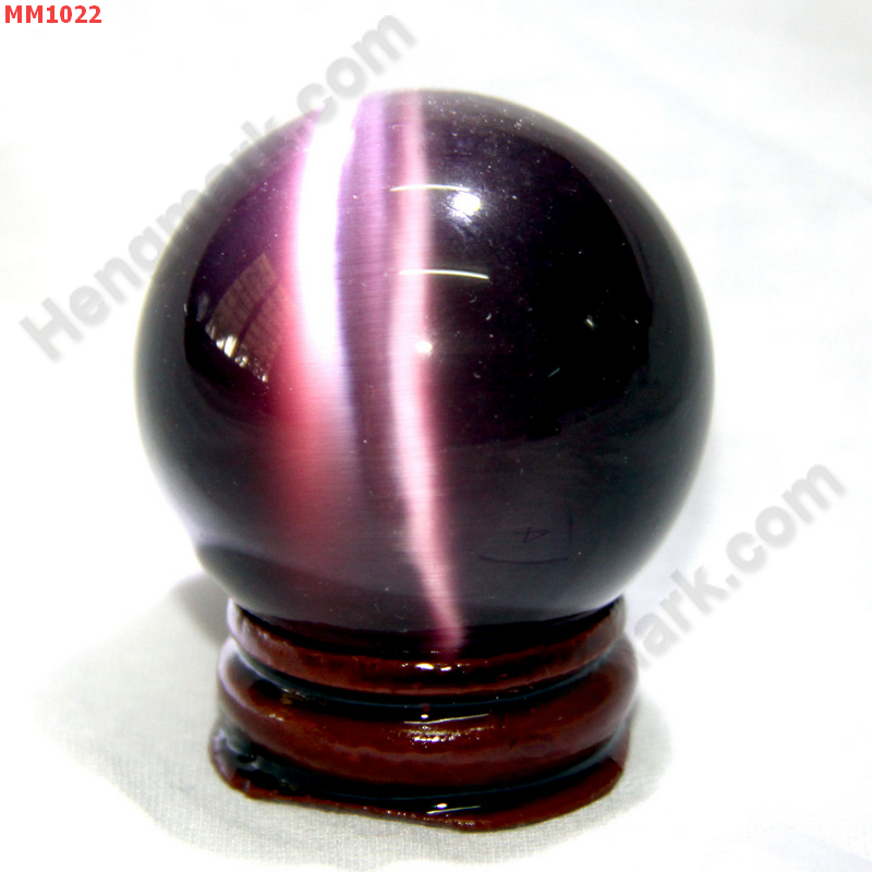 MM1022 ลูกแก้วตาแมว สีม่วงคล้ำ (40mm) ราคา 150 บาท http://hengmark.com/view_product/MM1022.htm