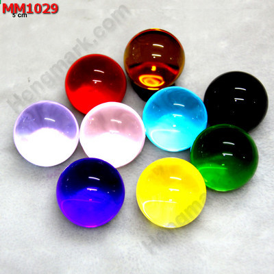 MM1029 ลูกแก้วใส สีต่างๆ (50mm)(W) ราคา 300 บาท http://hengmark.com/view_product/MM1029.htm