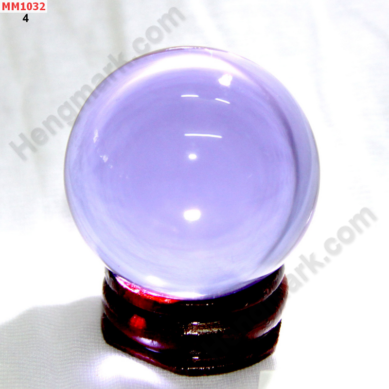 MM1032 ลูกแก้วใสสีม่วง (40mm)(W) ราคา 200 บาท http://hengmark.com/view_product/MM1032.htm