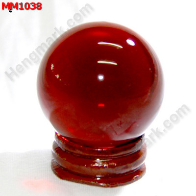 MM1038 ลูกแก้วใสสีแดง (40mm)(W) ราคา 225 บาท http://hengmark.com/view_product/MM1038.htm