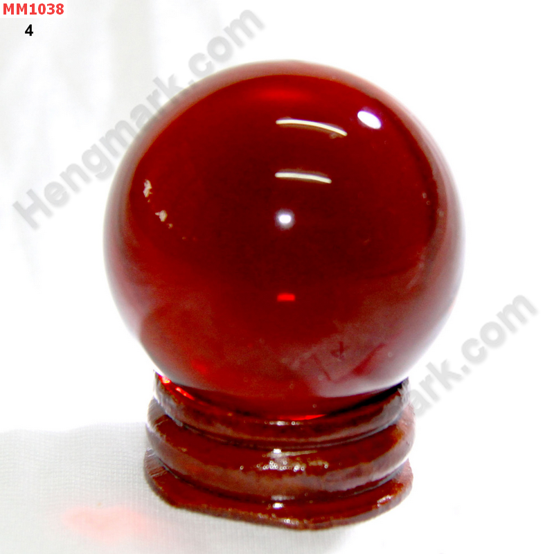 MM1038 ลูกแก้วใสสีแดง (40mm)(W) ราคา 225 บาท http://hengmark.com/view_product/MM1038.htm