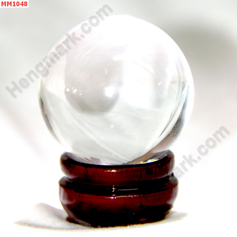 MM1048 ลูกแก้วใสสีขาว (40mm)(W) ราคา 125 บาท http://hengmark.com/view_product/MM1048.htm
