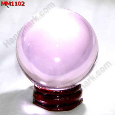 MM1102 ลูกแก้วใสสีชมพู (50mm)(W) ราคา 300 บาท http://hengmark.com/view_product/MM1102.htm