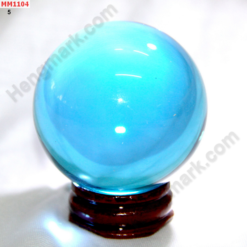MM1104 ลูกแก้วใสสีฟ้า (50mm)(W) ราคา 300 บาท http://hengmark.com/view_product/MM1104.htm