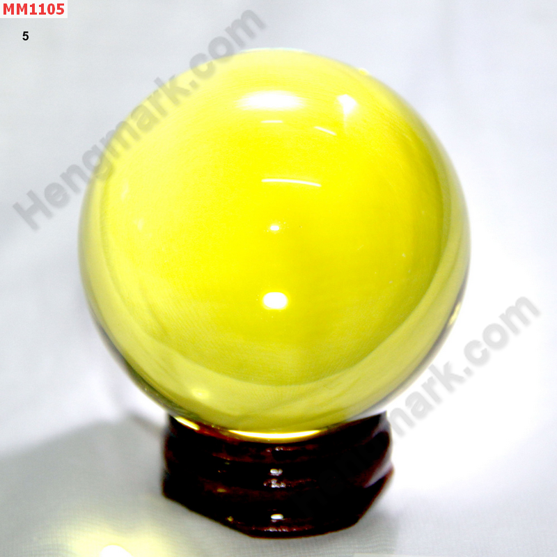 MM1105 ลูกแก้วใสสีเหลือง (50mm)(W) ราคา 300 บาท http://hengmark.com/view_product/MM1105.htm