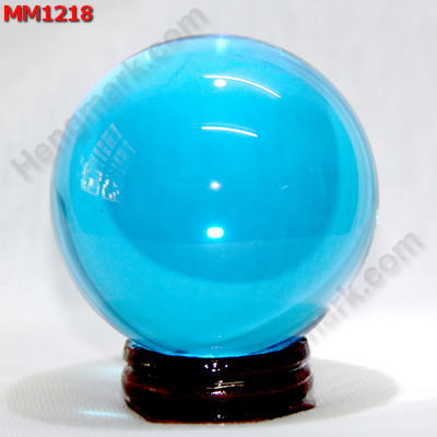MM1218 ลูกแก้วใสสีฟ้า (60mm)(W) ราคา 500 บาท http://hengmark.com/view_product/MM1218.htm