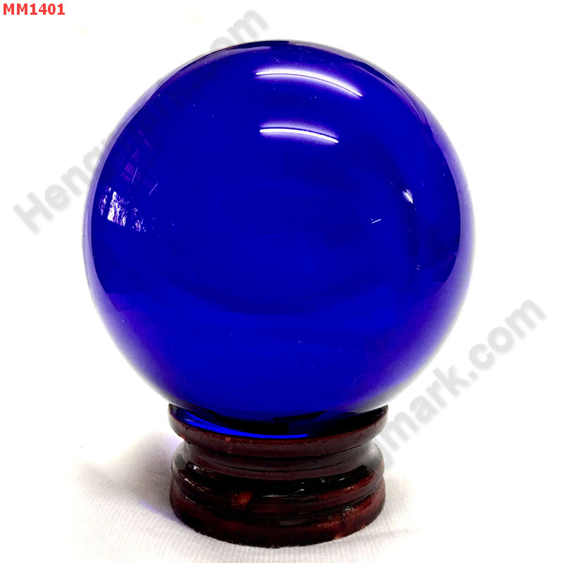 MM1401 ลูกแก้วสีน้ำเงิน (80mm)(W) ราคา 700 บาท http://hengmark.com/view_product/MM1401.htm
