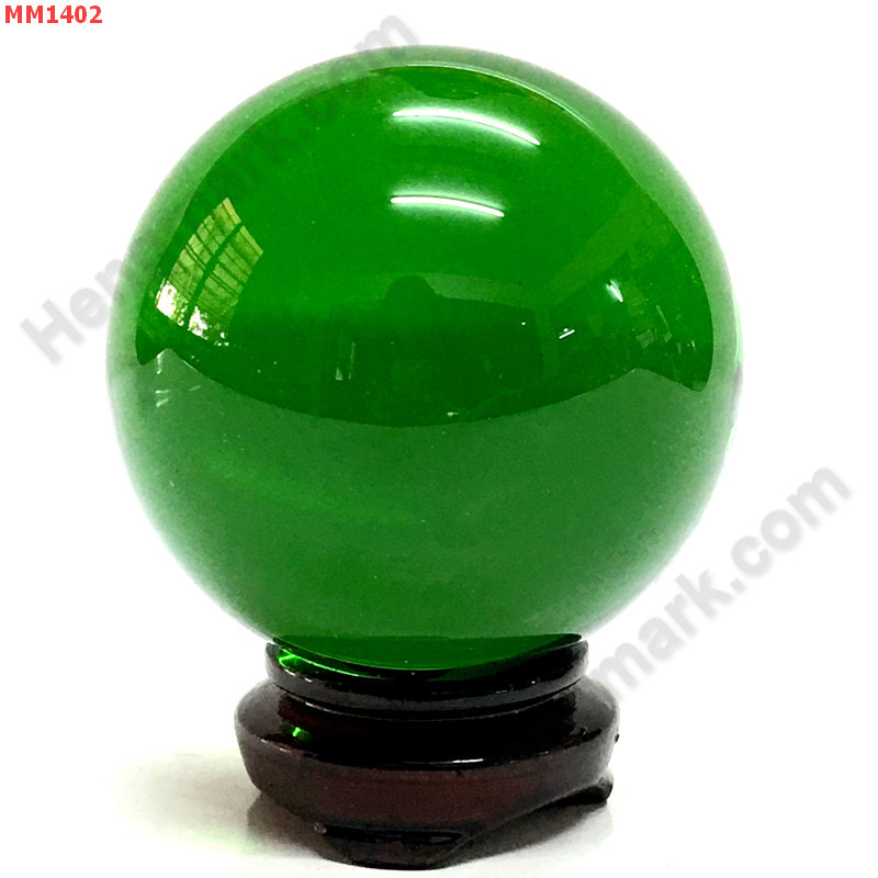 MM1402 ลูกแก้วสีเขียว แช่น้ำได้ ราคา 700 บาท http://hengmark.com/view_product/MM1402.htm