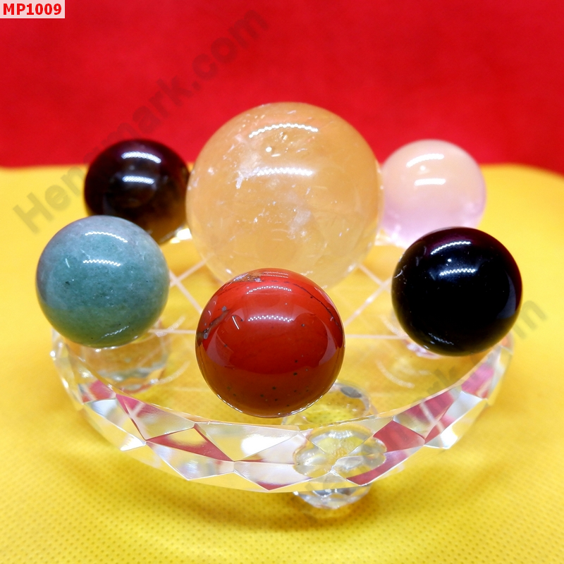 MP1009 ชุดถาด 7 ดาว พร้อมหินธรรมชาติ 7 ลูก ราคา 1999 บาท http://hengmark.com/view_product/MP1009.htm