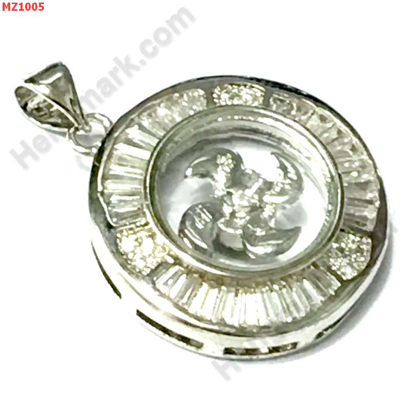 MZ1005 จี้กังหันสีเงิน ฝังพลอย ราคา 559 บาท http://hengmark.com/view_product/MZ1005.htm