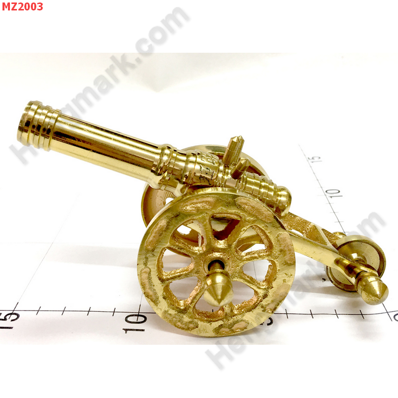 MZ2003 ปืนใหญ่ทองเหลืองชุบทอง 6 นิ้ว ราคา 1400 บาท http://hengmark.com/view_product/MZ2003.htm
