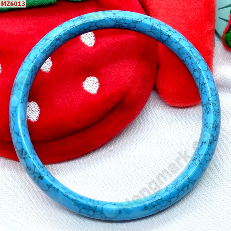 MZ6013 กำไลหิน เทอร์ค้อยซ์ ราคา 199 บาท http://hengmark.com/view_product/MZ6013.htm