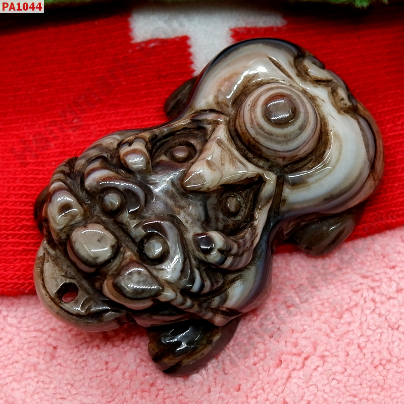 PA1044 ปี่เซียะหินอะเกต ราคา 500 บาท http://hengmark.com/view_product/PA1044.htm