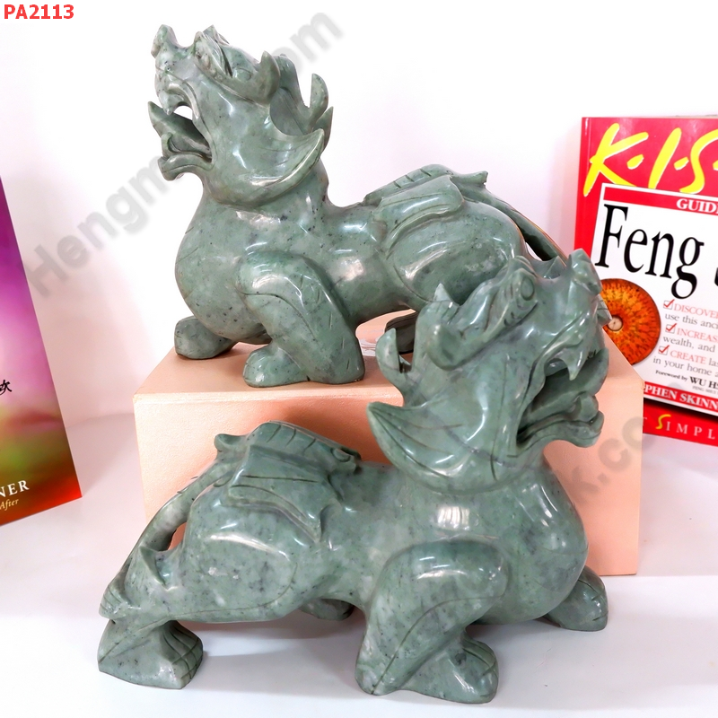 PA2113 ปี่เซียะคู่ตั้งโต๊ะ ราคา 5900 บาท http://hengmark.com/view_product/PA2113.htm