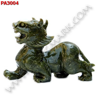 PA3004 ปี่เซียะคู่ตั้งโต๊ะ หินสีเขียว ราคา 2900 บาท http://hengmark.com/view_product/PA3004.htm