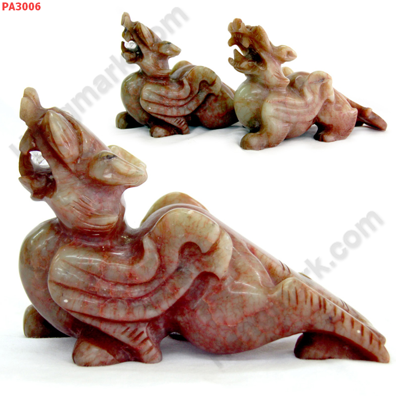 PA3006 ปี่เซียะหิน ปีก 3 ชั้น คู่ตั้งโต๊ะ ราคา 3200 บาท http://hengmark.com/view_product/PA3006.htm