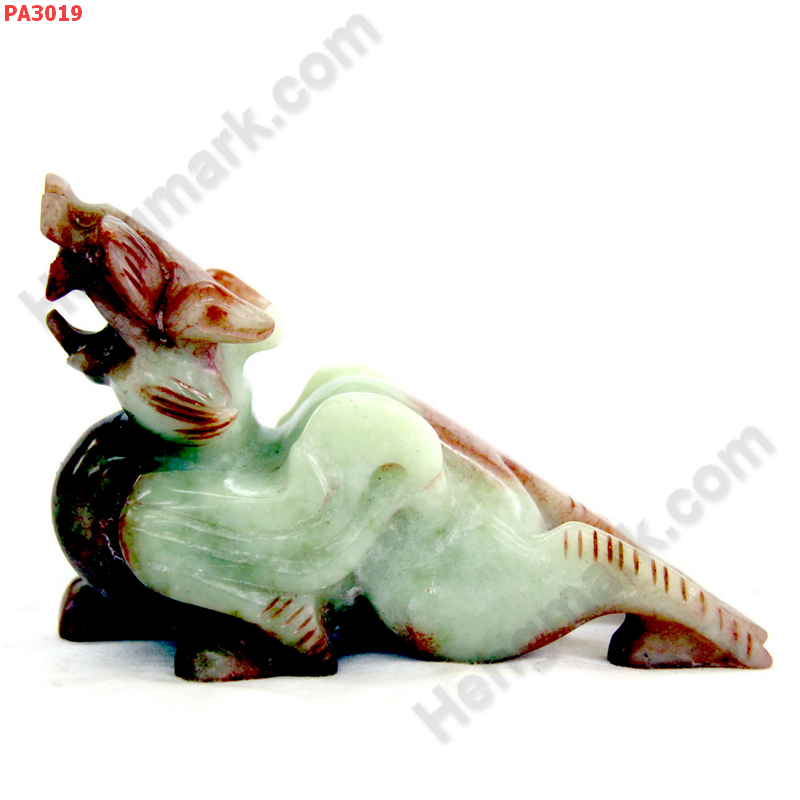 PA3019 ปี่เซียะหยก ปีก 3 ชั้น คู่ตั้งโต๊ะ ราคา 3500 บาท http://hengmark.com/view_product/PA3019.htm