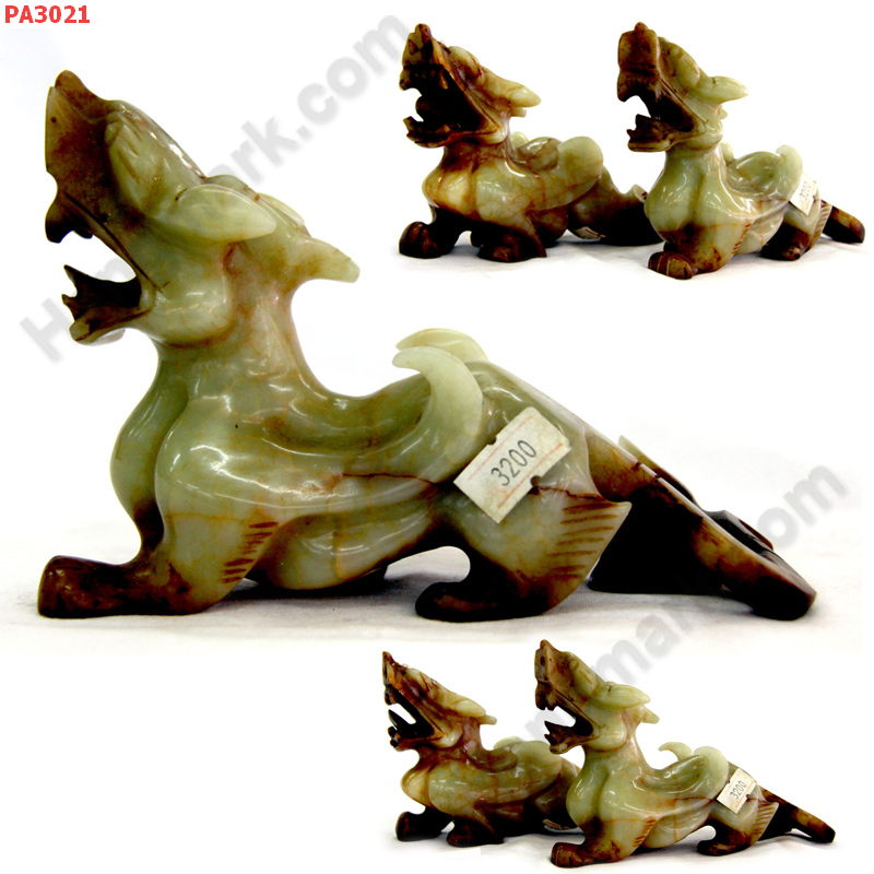 PA3021 ปี่เซียะหิน มีปีก คู่ตั้งโต๊ะ ราคา 3200 บาท http://hengmark.com/view_product/PA3021.htm
