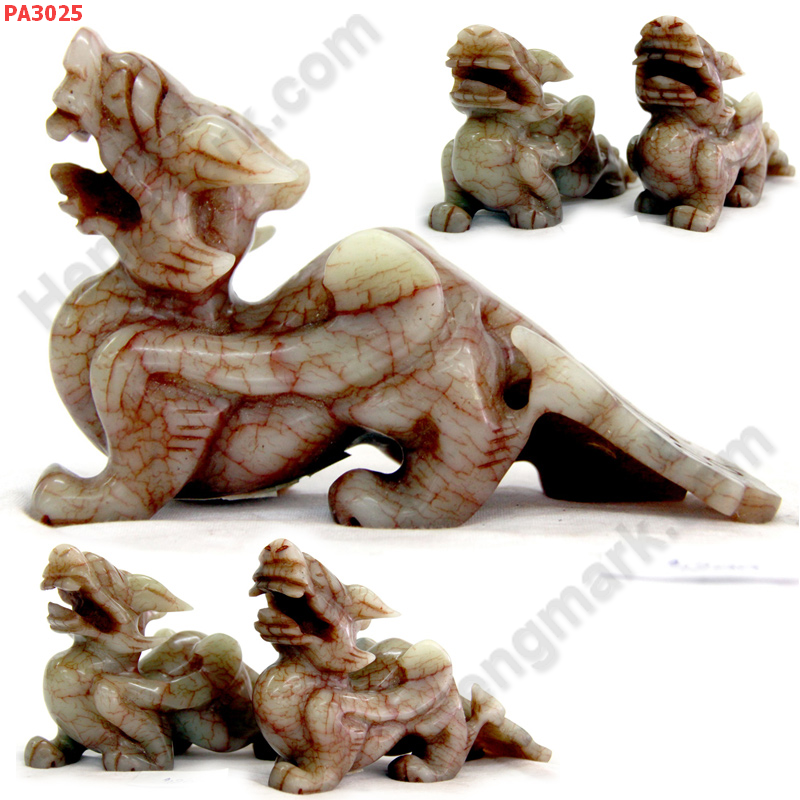 PA3025 ปี่เซียะหิน มีปีก คู่ตั้งโต๊ะ ราคา 3200 บาท http://hengmark.com/view_product/PA3025.htm