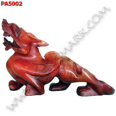 PA5002 ปี่เซียะหินสีแดง คู่ตั้งโต๊ะ ราคา 4900 บาท http://hengmark.com/view_product/PA5002.htm